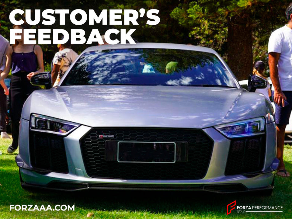 PERFORMANCE DRY CARBON BODY KIT for AUDI R8 4S 2015 - 2018: Customer's Feedback