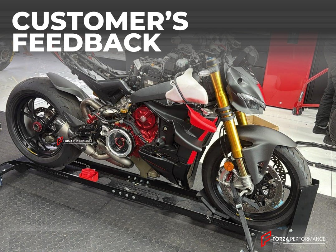 TITANIUM EXHAUST SYSTEM for DUCATI STREETFIGHTER V4