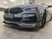 CARBON BODY KIT for BMW 8 SERIES G16 2019+  Set includes:  Front Grille Front Lip Front Canards Rear Spoiler Rear Diffuser Exhaust Tips Side Mirrors Covers