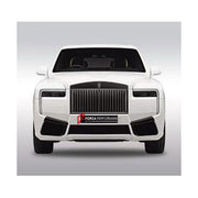 BODY KIT for Rolls-Royce Cullinan 2025+
Set includes:

Front Bumper Assembly
Front Grille
Rear Bumper Assembly
Exhaust Tips
Material: Plastic

NOTE: Professional installation is required.