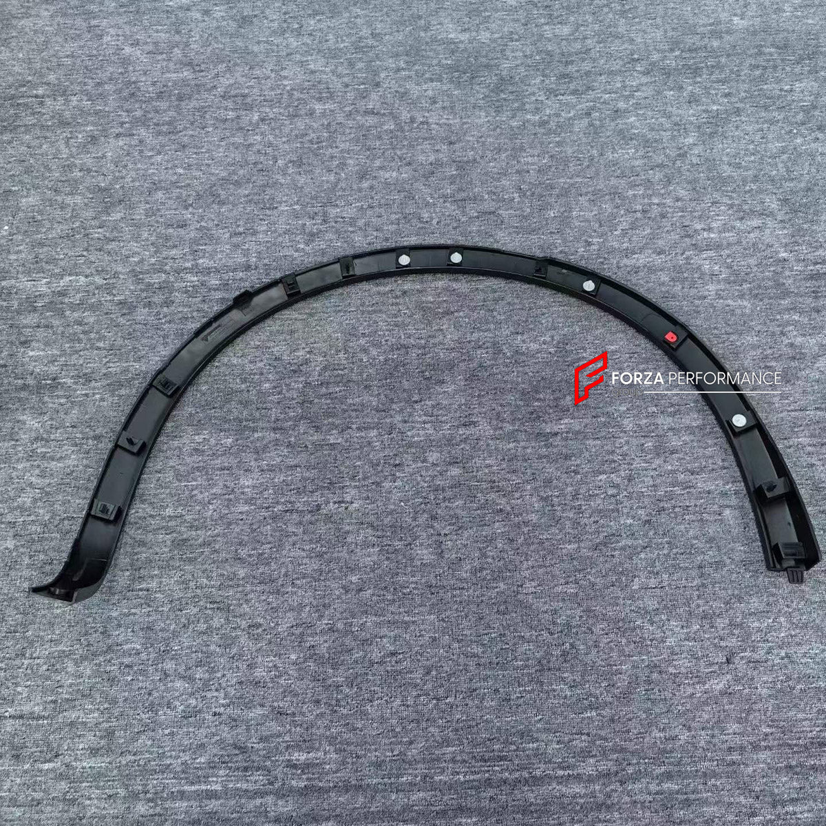 FENDER FLARES for PORSCHE CAYENNE E2 92A 958.1 2010 - 2014 FORZA PERFORMANCE custom fit OEM Style

Set includes:
Fender Flares

Material: Plastic

NOTE: Professional installation is required.