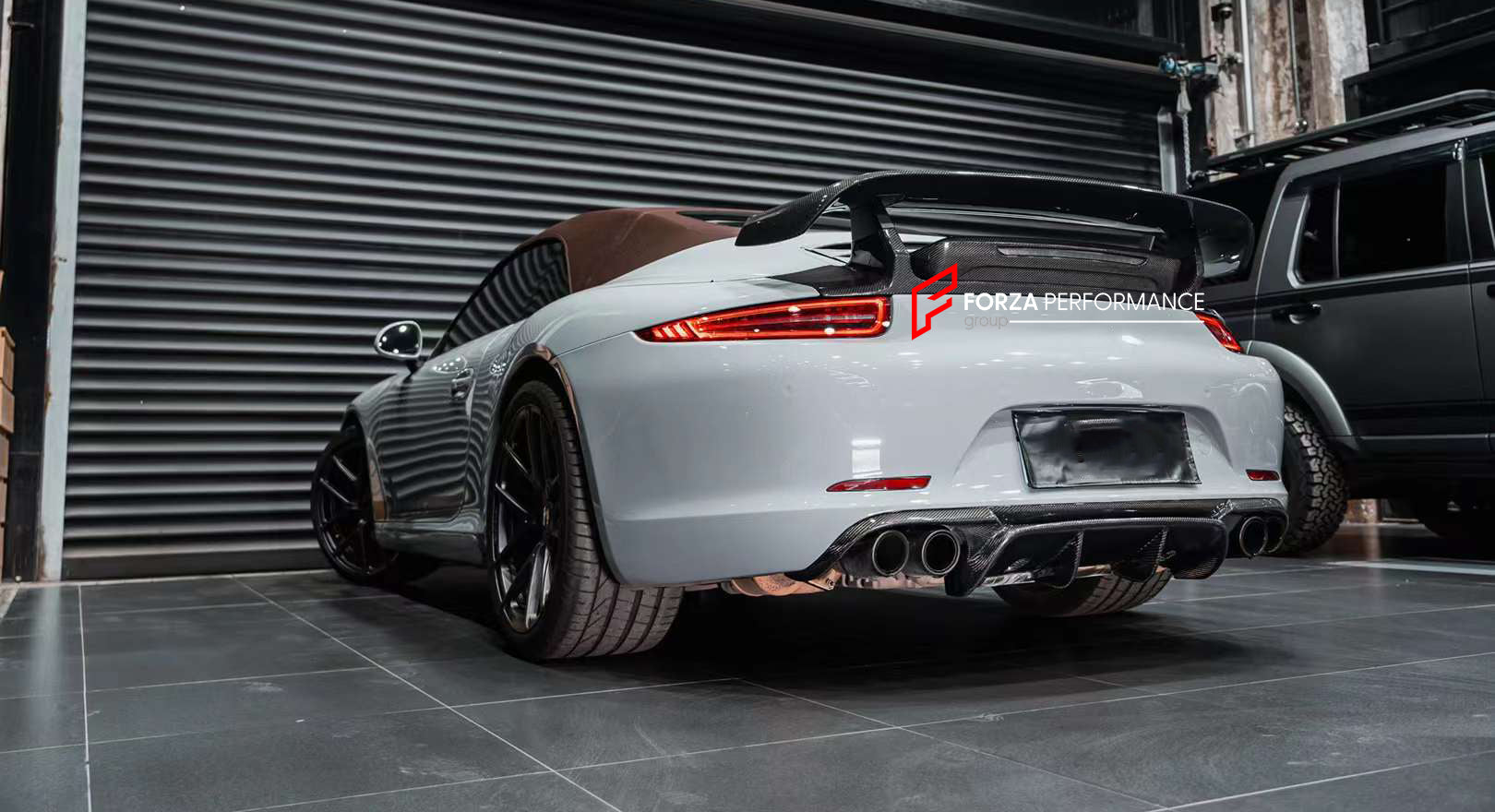 CARBON REAR TRUNK SPOILER for PORSCHE 911 991.1 CARRERA  Set includes:  Rear Spoiler