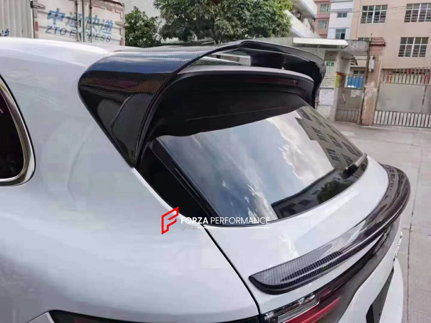 CARBON BODY KIT for PORSCHE CAYENNE 9Y 2019 - 2023  Set includes:  Front Lip Front Vent Covers Rear Diffuser Rear Spoiler Side Skirts Side Fenders