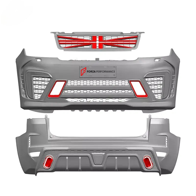 Car Bumper For Land Rover Range Rover Sport 2014-2018                        Front Bumper  Rear Bumper  Radiator Grille