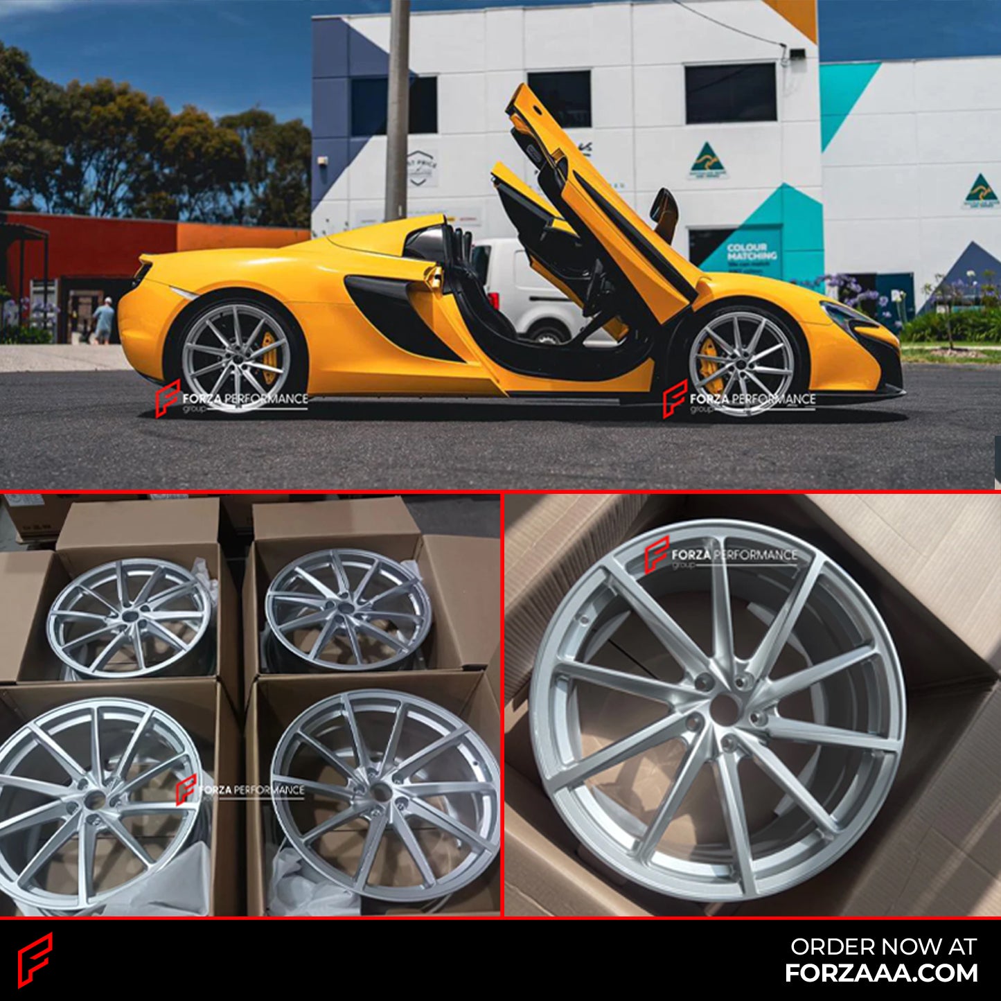 FORZA PERFORMANCE 20 21 INCH FORGED WHEELS RIMS for MCLAREN 650S