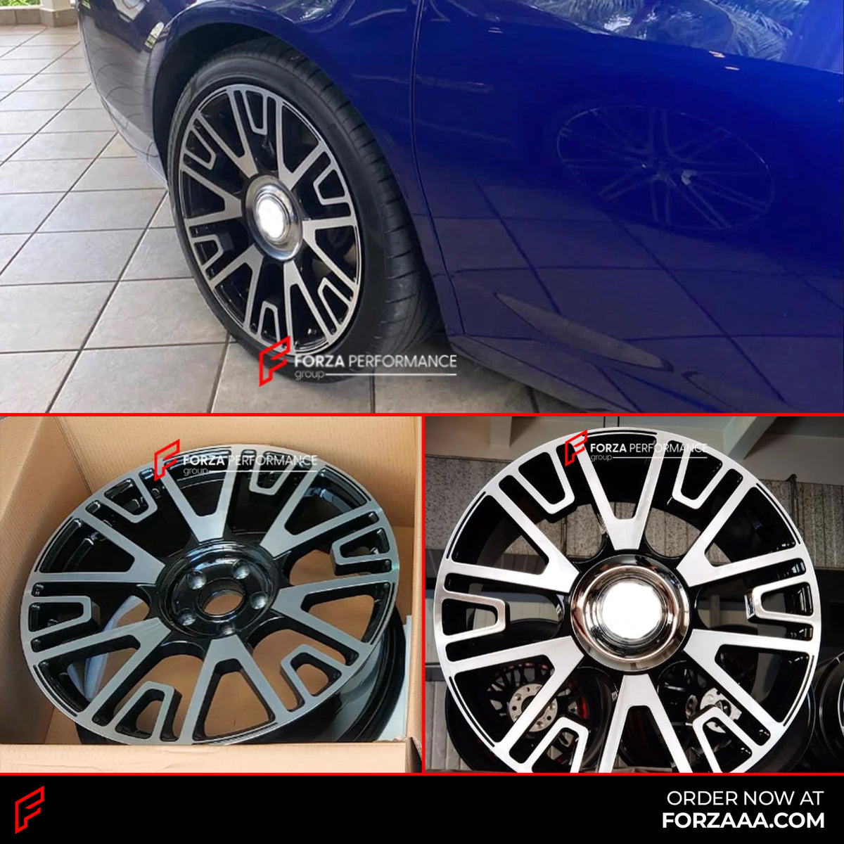 FORGED WHEELS RIMS 21 INCH FOR ROLLS-ROYCE GHOST RR 4.2 – Forza ...