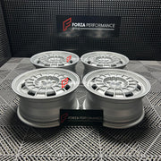 15 INCH FORGED WHEELS RIMS for HONDA CRX 1.6i-VT EE8 1990 Forza Performance custom fit buy Rota HB10 style design wheels