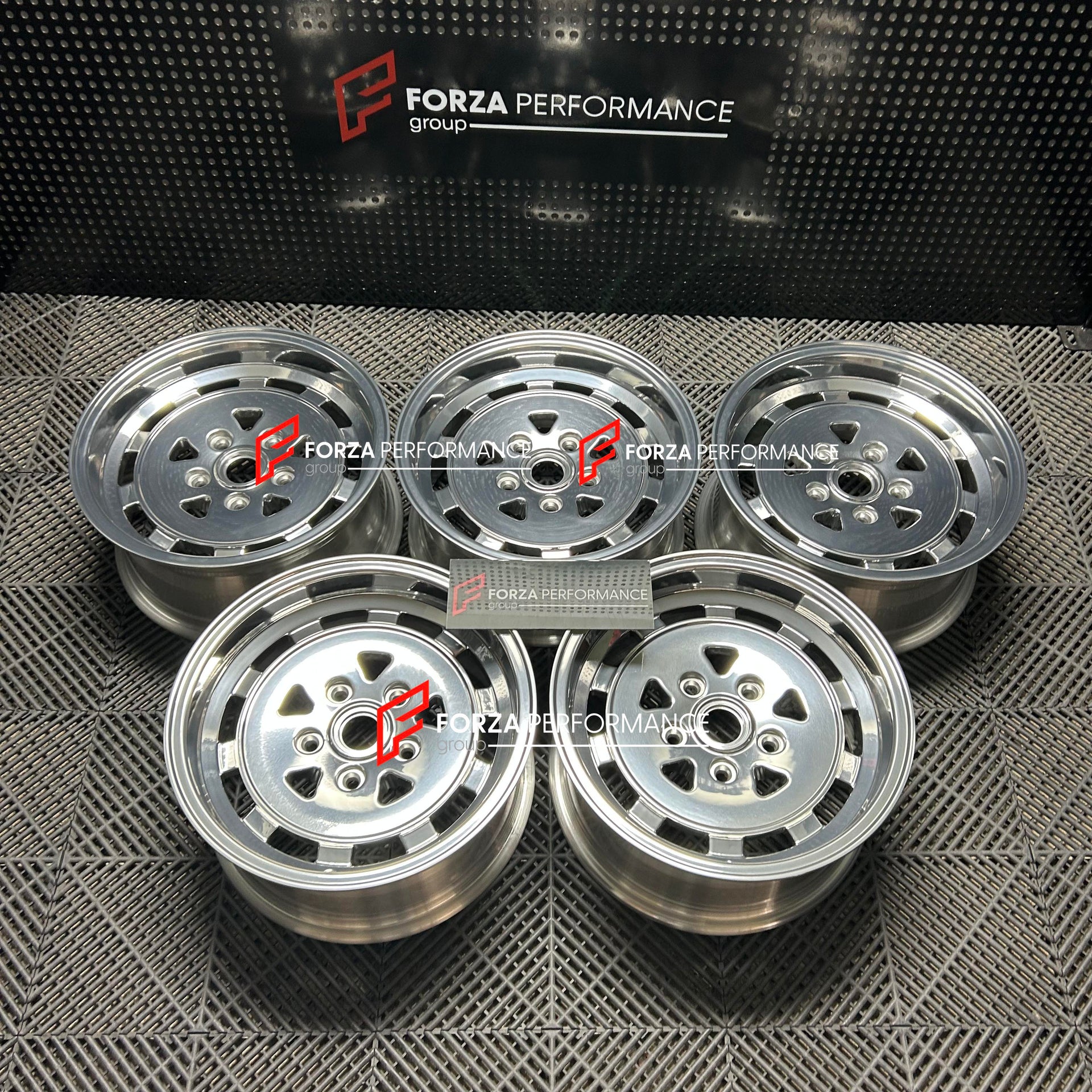 15 INCH FORGED WHEELS RIMS for LAMBORGHINI ESPADA MARK 3 1972 custom fit buy OEM LAMBORGHINI ESPADA style design wheels