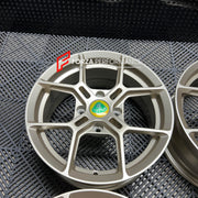 15 INCH FORGED WHEELS RIMS for LOTUS 7 CONTINUATION CAR WITH FORD CORTINA HUBS  custom fit Porsche GT