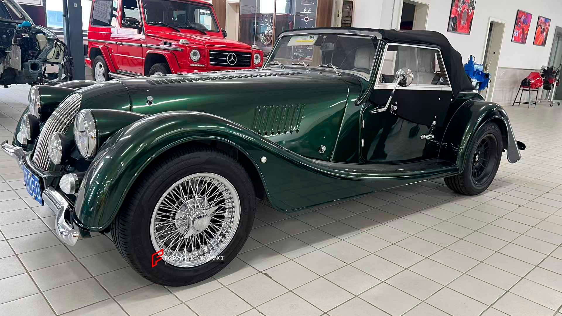 15 INCH FORGED WIRE WHEELS RIMS for MORGAN PLUS FOUR 2020+