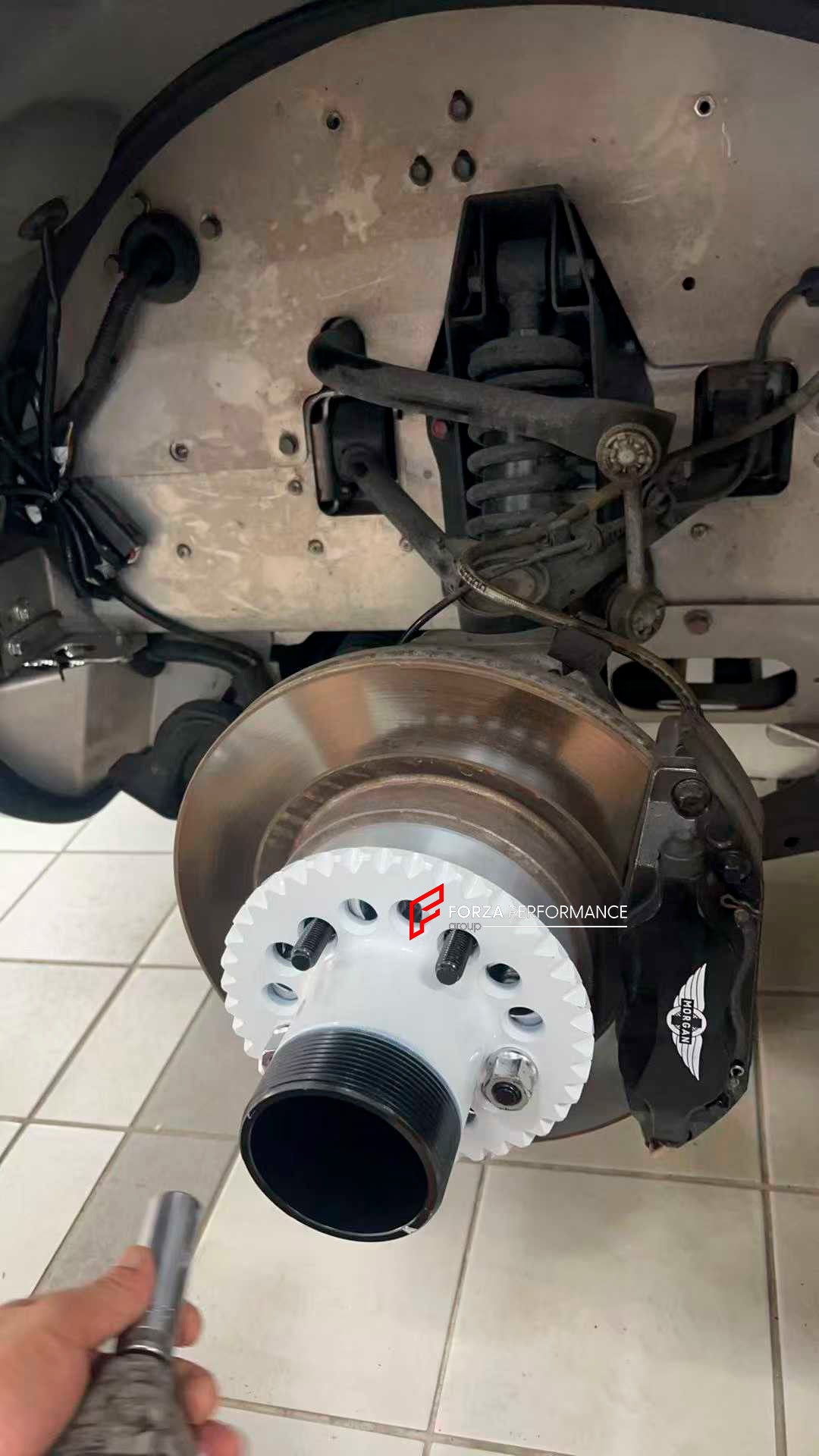 15 INCH FORGED WIRE WHEELS RIMS for MORGAN PLUS FOUR 2020+