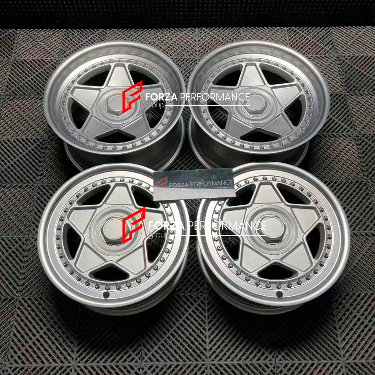 16 17 INCH FORGED WHEELS RIMS for AUTOZAM AZ-1 1992 Forza Performance custom fit buy OEM Ferrari F40 style design wheels