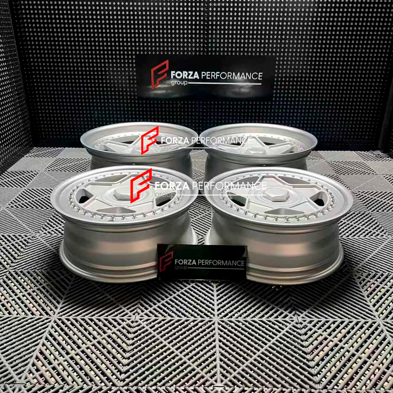 16 17 INCH FORGED WHEELS RIMS for AUTOZAM AZ-1 1992 Forza Performance custom fit buy OEM Ferrari F40 style design wheels