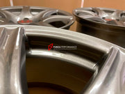 We manufacture premium quality forged wheels for HONDA NSX R 1992 - 2005&nbsp;in any design, size, color.

THIS WHEEL DESIGN CAN BE CUSTOM-MADE FOR YOUR CAR IN ANY SIZE AND COLOR OPTIONS
Available in monoblock, 2-piece, 3-piece, duoblock, beadlock
3D wheel renderings are provided according to the exact dimensions and specifications requested by the client, ensuring proper fitment for their car prior to production

OPTIONS:&nbsp;

Brushed, polished, chrome, dual-color, milled face&nbsp;&nbsp;
Floating spinni
