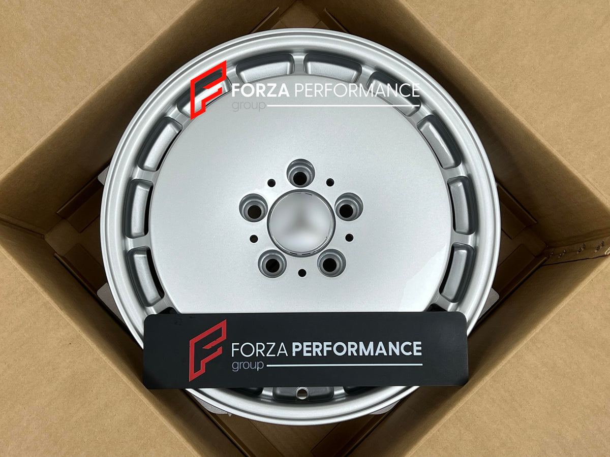 16 INCH FORGED WHEELS RIMS for MERCEDES BENZ S CLASS S500 W140 1997 Forza Performance custom fit buy OEM Mercedes W140 Gullideckel style design wheels