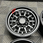 16 INCH FORGED WHEELS RIMS for NISSAN PATROL Y61 2004 Forza Performance custom fit buy Black Rhino Fuji style design wheels
