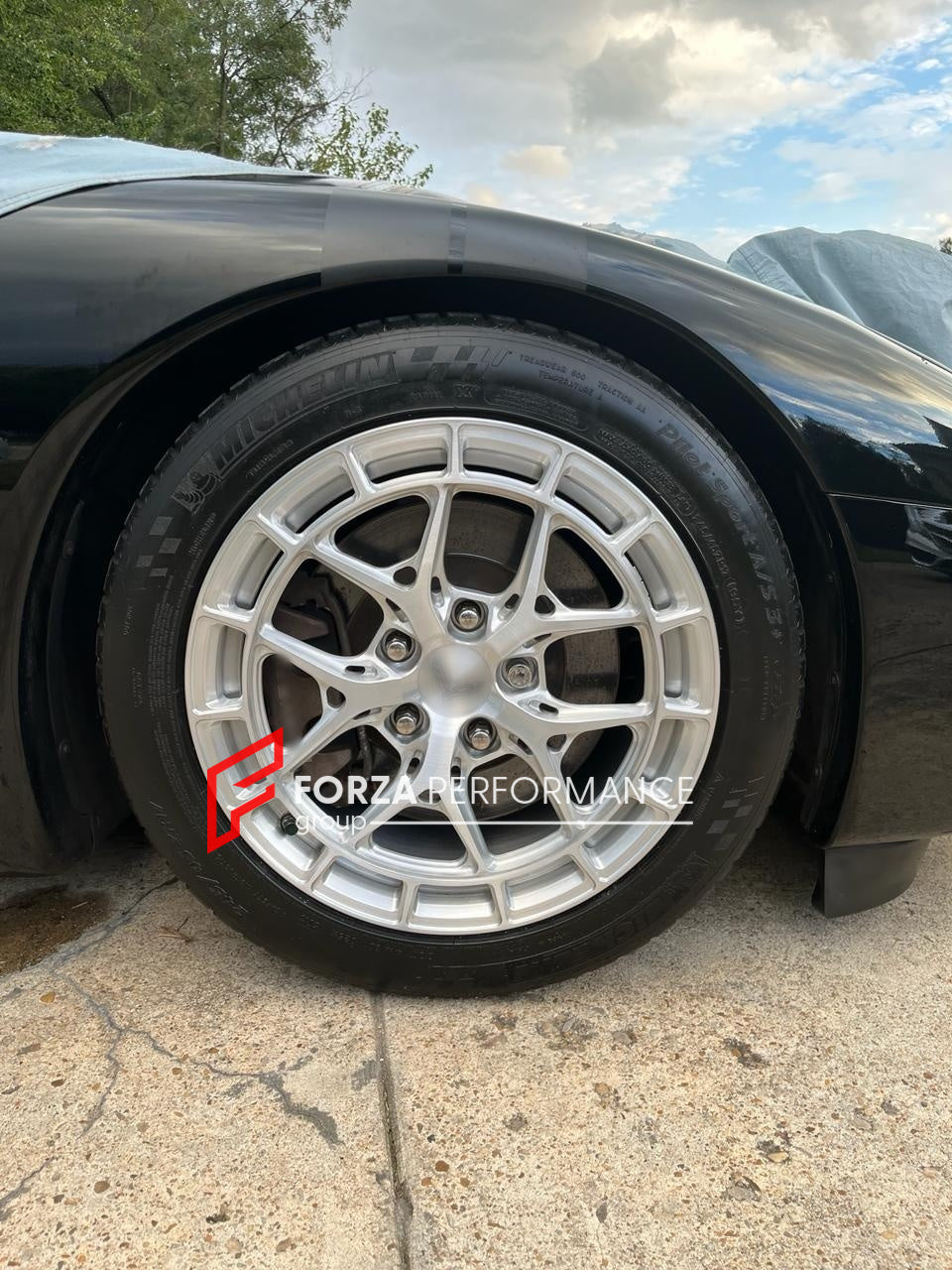 17 18 INCH FORGED WHEELS RIMS for CHEVROLET CORVETTE C5 2004 custom fit buy Vossen HFX-1 style design wheels