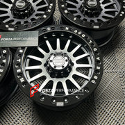 17 INCH FORGED BEADLOCK WHEELS RIMS for NISSAN PATROL Y61 2023 custom fit buy BRAID Fullrace T Dakar Beadlock A style design wheels