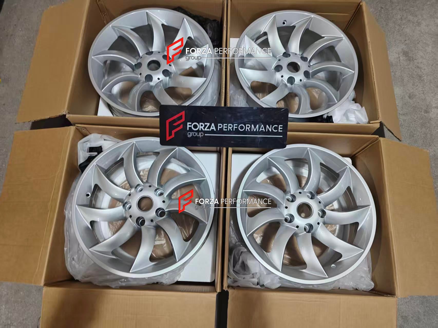17 INCH FORGED WHEELS RIMS for JAGUAR XJS CONVERTIBLE 1994 FORZA custom fit buy OEM MERCEDES SLR MCLAREN style wheels