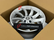 17 INCH FORGED WHEELS RIMS for JAGUAR XJS CONVERTIBLE 1994 FORZA custom fit buy OEM MERCEDES SLR MCLAREN style wheels