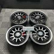 17 INCH FORGED WHEELS RIMS for JEEP WRANGLER RUBICON 2.0 T 2024 custom fit buy Black Rhino Rapid style design wheels