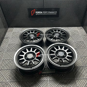 17 INCH FORGED WHEELS RIMS for JEEP WRANGLER RUBICON 2.0 T 2024 custom fit buy Black Rhino Rapid style design wheels