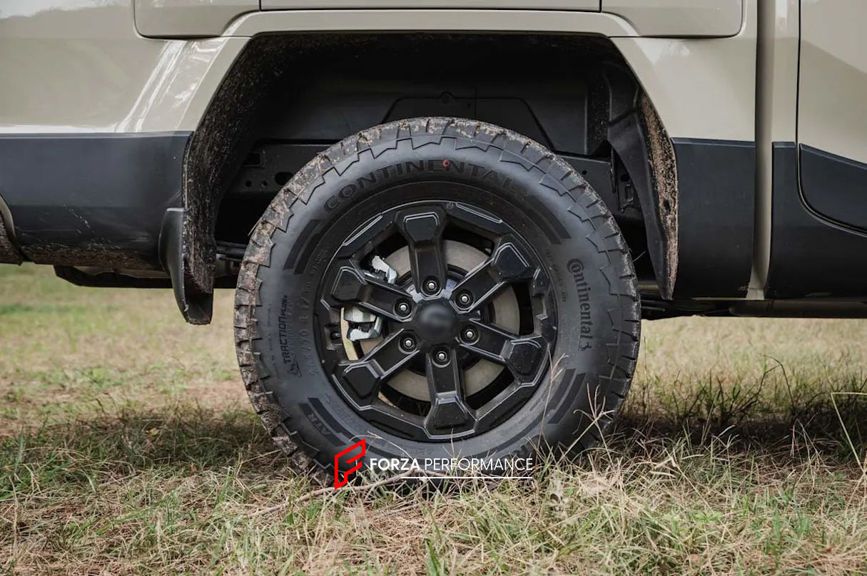 We manufacture premium quality forged wheels for KIA TASMAN 2025&nbsp;in any design, size, color.

THIS WHEEL DESIGN CAN BE CUSTOM-MADE FOR YOUR CAR IN ANY SIZE AND COLOR OPTIONS
Available in monoblock, 2-piece, 3-piece, duoblock, beadlock
3D wheel renderings are provided according to the exact dimensions and specifications requested by the client, ensuring proper fitment for their car prior to production

OPTIONS:&nbsp;

Brushed, polished, chrome, dual-color, milled face&nbsp;&nbsp;
Floating spinning cente