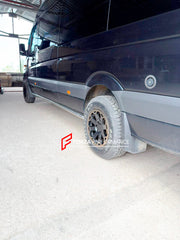 17 INCH FORGED WHEELS RIMS for MERCEDES BENZ SPRINTER 2013 W906 custom fit buy black rhino warlord style wheels