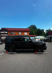 17 INCH FORGED WHEELS RIMS for MERCEDES BENZ SPRINTER 2013 W906 custom fit buy black rhino warlord style wheels