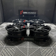 17 INCH FORGED WHEELS RIMS for MINI COUNTRYMAN S II FACELIFT ALL4  2023 custom fit MINI OEM 5 Star Double Spoke R124 wheels