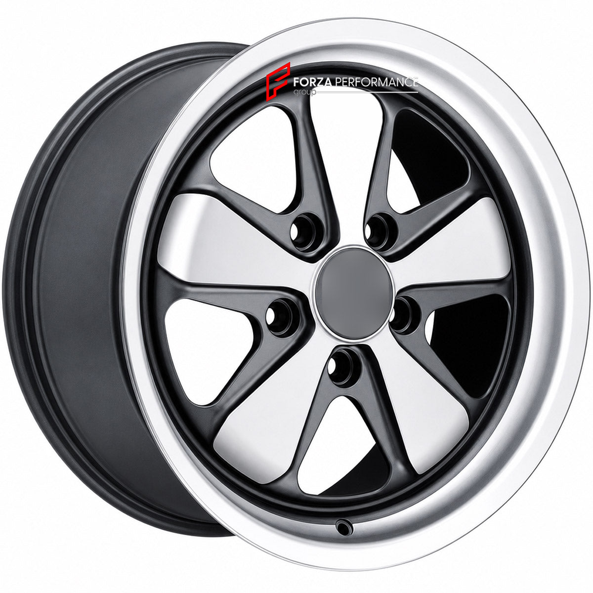 17 INCH FORGED WHEELS RIMS for PORSCHE 911 964 1989 - 1994 FORZA PERFORMANCE Fuchs Style

We manufacture premium quality forged wheels rims for Porsche 911 964 1989 - 1994 in any design, size, color.

WHEEL SIZE:

Front: 17 x 7 ET 55
Rear: 17 x 8 ET 52
PCD: 5 x 130
CB: 71.6
Finish: Matte Black With Polished Silver
Material: 6061-T6 Forged Aluminum
THIS WHEEL DESIGN CAN BE CUSTOM-MADE FOR YOUR CAR IN ANY SIZE AND COLOR OPTIONS
Available in monoblock, 2-piece, 3-piece, duoblock, beadlock
3D wheel renderings a