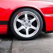 17 INCH FORGED WHEELS RIMS for PORSCHE 911 964 1989 - 1994 FORZA PERFORMANCE Rays Engineering Volk Racing TE37 Style

We manufacture premium quality forged wheels rims for Porsche 911 964 1989 - 1994 in any design, size, color.

WHEEL SIZE:

Front: 17 x 7 ET 55
Rear: 17 x 8 ET 52
PCD: 5 x 130
CB: 71.6
Finish: Silver
Material: 6061-T6 Forged Aluminum
THIS WHEEL DESIGN CAN BE CUSTOM-MADE FOR YOUR CAR IN ANY SIZE AND COLOR OPTIONS
Available in monoblock, 2-piece, 3-piece, duoblock, beadlock
3D wheel renderings