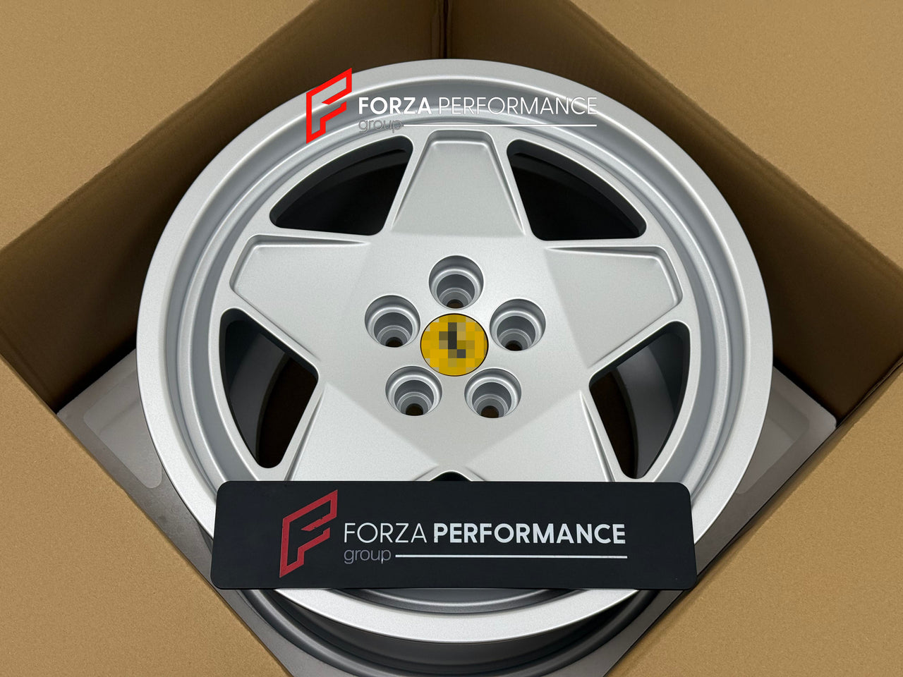 18 INCH FORGED WHEELS RIMS for FERRARI TESTAROSSA TYPE F110 1988 custom fit OEM FERRARI TESTAROSSA
