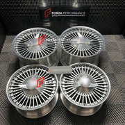 18 20 INCH FORGED WHEELS RIMS for CHEVROLET CORVETTE 1965 custom fit buy OEM Corvette knock-off style design wheels 