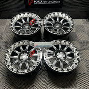 18 INCH BEADLOCK FORGED WHEELS RIMS for AUDI R8 2017 FORZA custom fit buy vtforged GS8X/BL style wheels
