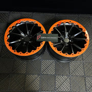 18 INCH BEADLOCK FORGED WHEELS RIMS for MCLAREN 720S 2019 custom fit OEM 720S STYLE 10 SPOKE WHEELS 