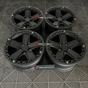 18 INCH BEADLOCK FORGED WHEELS RIMS for PORSCHE CAYENNE TURBO 955 2004 custom fit AKI OVERLAND FUCHS WHEELS 