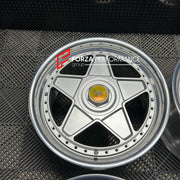 18 INCH FORGED WHEELS RIMS for BMW 3 SERIES 335i E90 E91 E92 E93 2008 Forza Performance custom fit buy OEM Ferrari F40 style design wheels