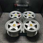 18 INCH FORGED WHEELS RIMS for BMW 3 SERIES 335i E90 E91 E92 E93 2008 Forza Performance custom fit buy OEM Ferrari F40 style design wheels