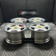 18 INCH FORGED WHEELS RIMS for BMW 3 SERIES 335i E90 E91 E92 E93 2008 Forza Performance custom fit buy OEM Ferrari F40 style design wheels