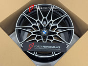18 INCH FORGED WHEELS RIMS for BMW M4 COMPETITION XDRIVE G82 2022 custom fit buy OEM 826M style wheels