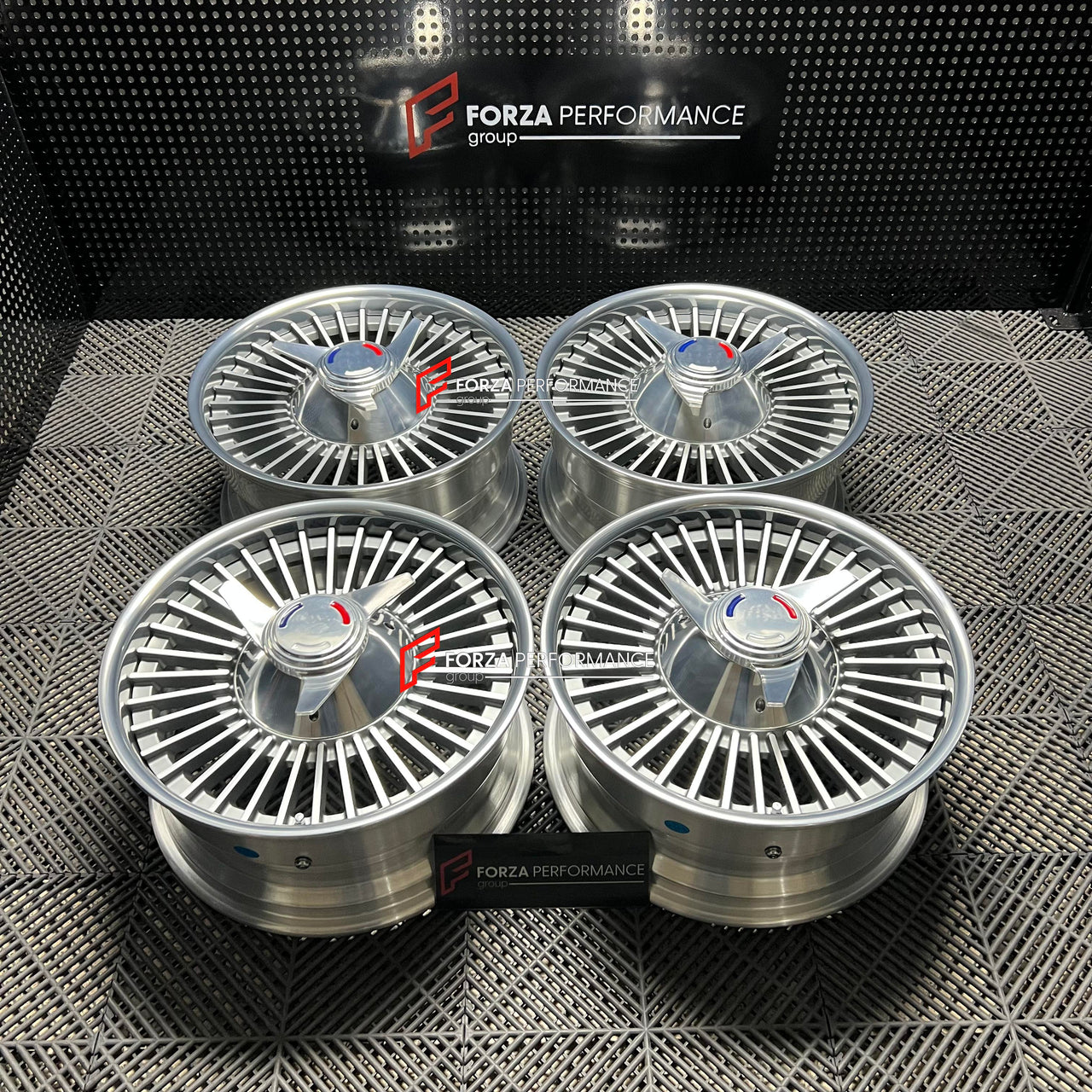 18 INCH FORGED WHEELS RIMS for CHEVROLET CORVETTE 1965 FORZA PERFORMANCE corvette knock-off wheels