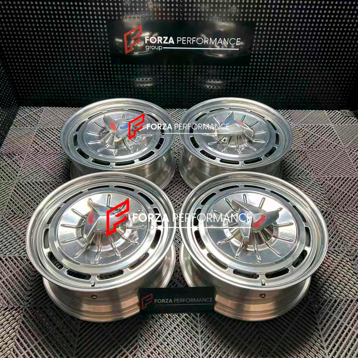 18 INCH FORGED WHEELS RIMS for CHEVROLET CORVETTE C1 1960 custom fit buy OEM IMPALA SS style design wheels