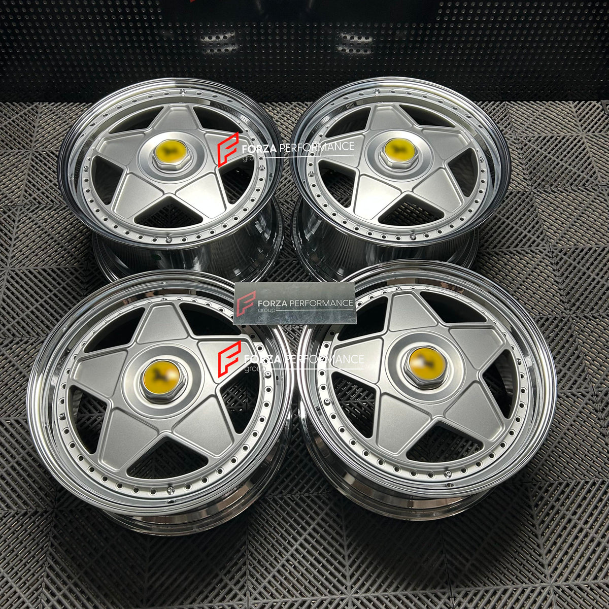 18 INCH FORGED WHEELS RIMS for FERRARI 348 TS 1991 Forza Performance custom fit buy OEM FERRARI F40 style design wheels