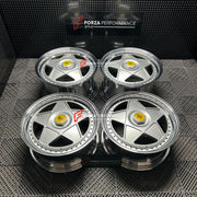 18 INCH FORGED WHEELS RIMS for FERRARI 348 TS 1991 Forza Performance custom fit buy OEM FERRARI F40 style design wheels
