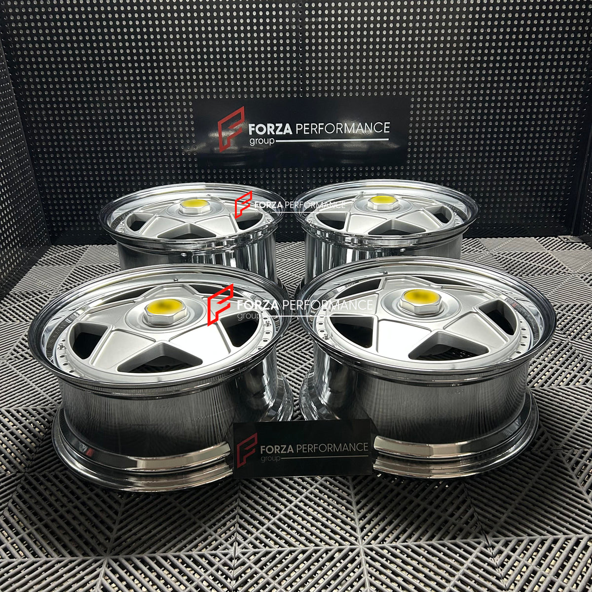 18 INCH FORGED WHEELS RIMS for FERRARI 348 TS 1991 Forza Performance custom fit buy OEM FERRARI F40 style design wheels