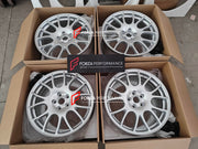 18 INCH FORGED WHEELS RIMS for FERRARI 360 MODENA 2000 custom fit buy OEM Ferrari 360 Challenge Stradale F430 style design wheels