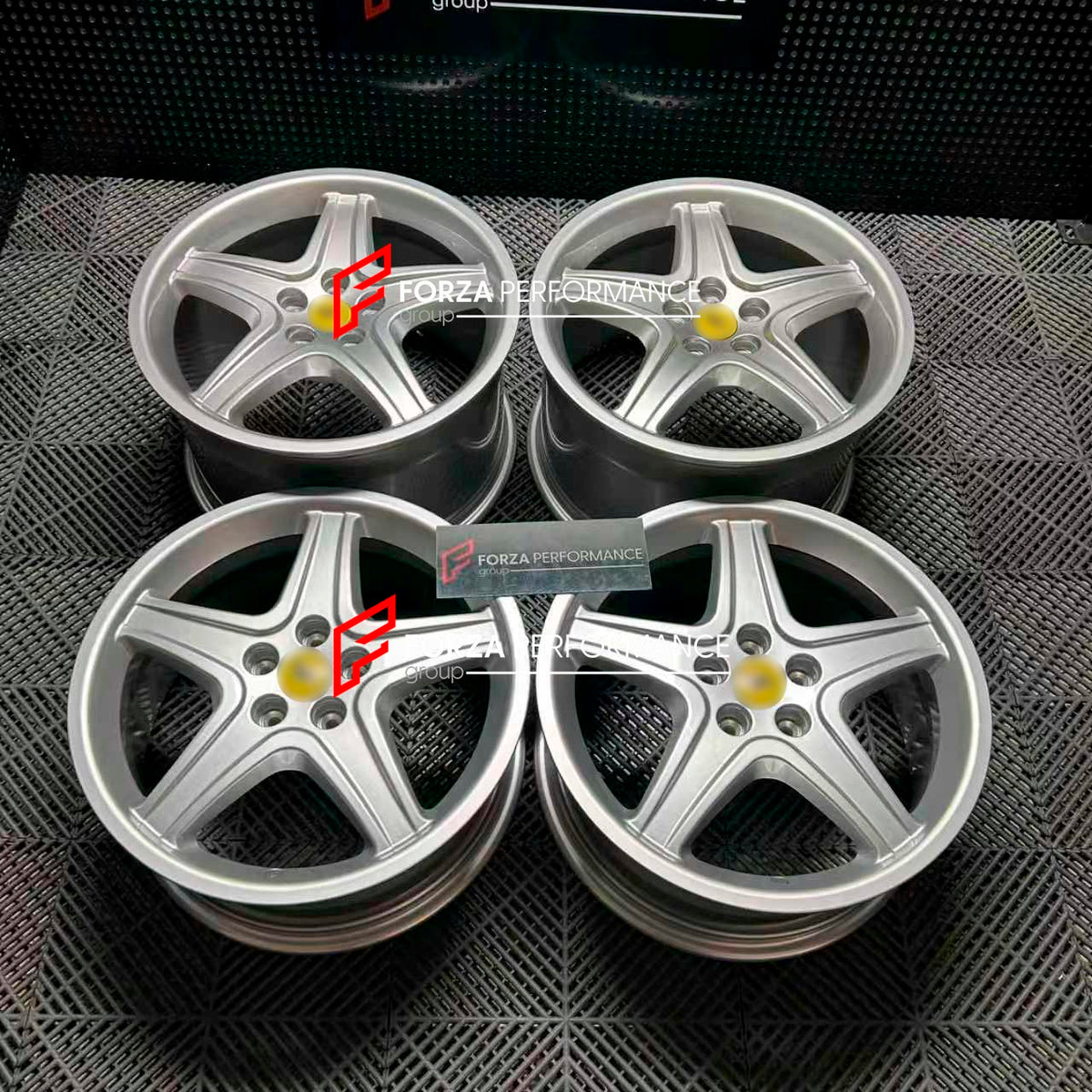 18 INCH FORGED WHEELS RIMS for FERRARI 512 TR 1994 Forza Performance custom fit buy OEM Ferrari 512 TR style design wheels