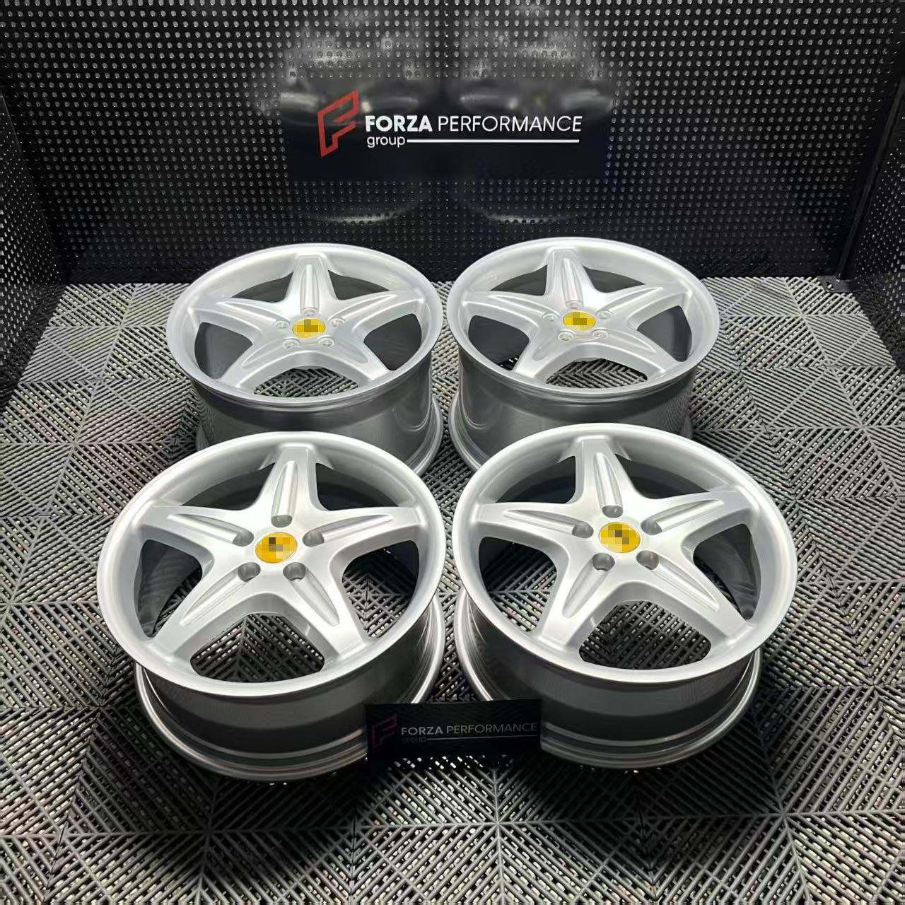 18 INCH FORGED WHEELS RIMS for FERRARI F355 FORZA PEFORMANCE custom fit OEM F355 wheels buy