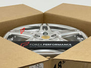 18 INCH FORGED WHEELS RIMS for FERRARI MONDIAL T 1991 custom fit buy OEM Ferrari F430 style design wheels